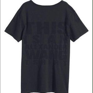 Alexander Wang X H&M Black T-Shirt Unisex